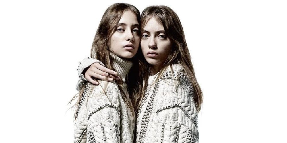 Lia and Odette Pavlova new fashion’s favorite twins and hardest-working models