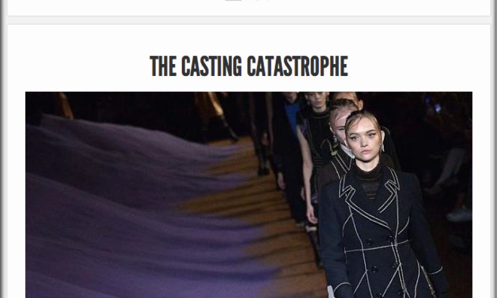 GOOD READ: THE CASTING CATASTROPHE