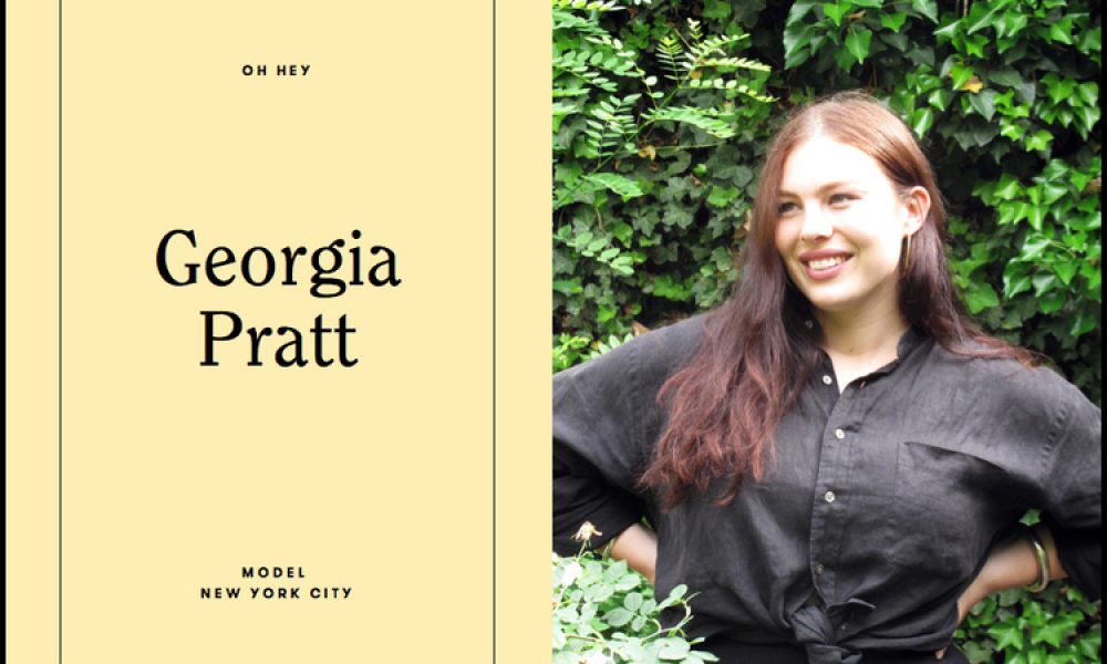 GOOD READ: GEORGIA PRATT TALKS PLUS-SIZE MODELLING, BEAUTY, CULTURE